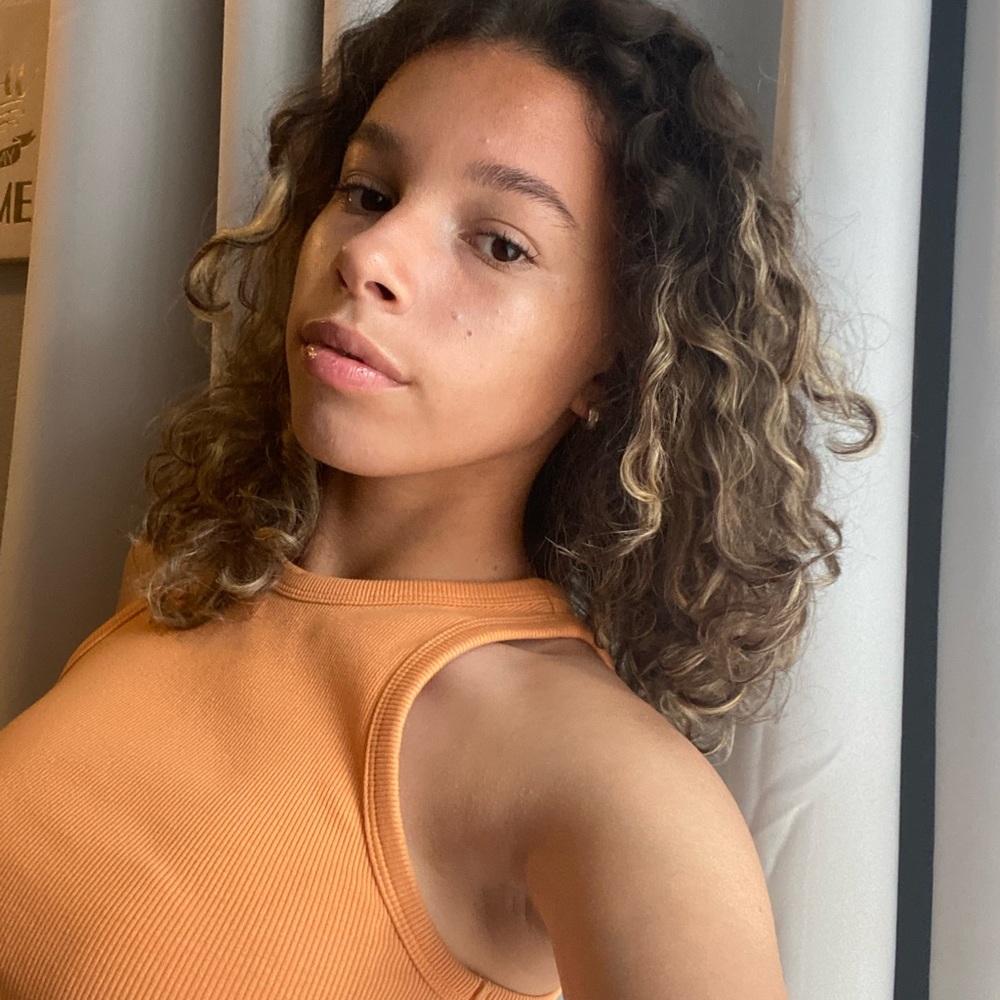 Orange H&M Tank Top
